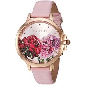 ‘Ruth' Stainless Steel Quartz Watch Pink